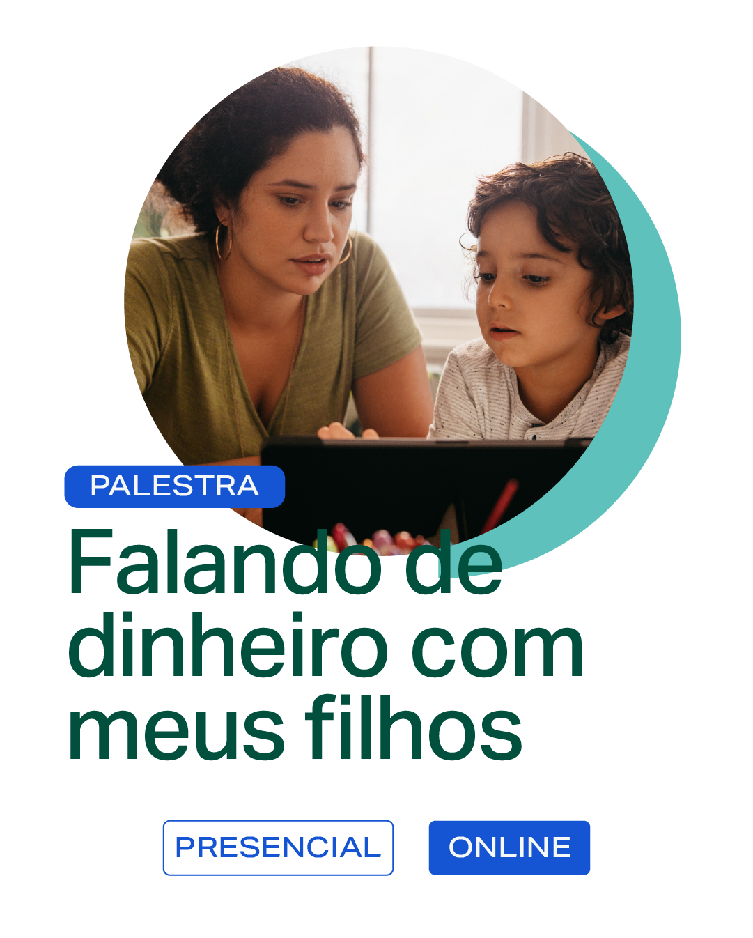 palestra fabtalks falando de dinheiro com meus filhos presencial rj e online